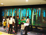 DET德浩大型场馆互动体验项目——多媒体儿童互动画板进驻广州太古汇商场