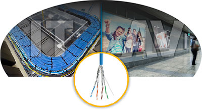 单根专业AV/IT线缆集克莱默DGKat™, 4K超高清HDBaseT™和以太网于一体