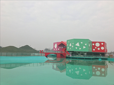 40台DET-E3600W激光投影机打造南通某主题公园之魔法乐堡