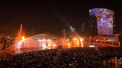 松下让迪拜“亮”出了吉尼斯