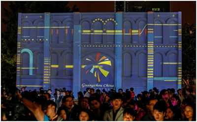 粤夜越美丽——Vivitek(丽讯)再次绽放广州灯光节