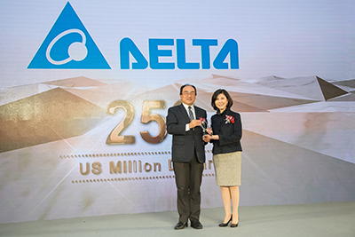 台达连续七年入选台湾20大国际品牌