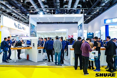 舒尔公司精彩亮相InfoComm 2018——创新音频组合 造就非凡之声