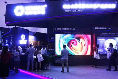 Viamax（纬而视科技）丰富的大屏拼接解决方案登陆成都InfoComm