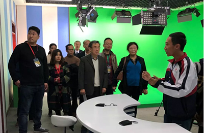 贵州阳光校园“创新办学理念,校园电视台风景独好”