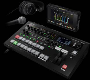 直播与制作利器——Roland即插即用、可编辑音频的视频制作切换台V-60HD