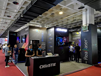 科视Christie在BIRTV上演示RealLaser系列RGB激光电影机的功能