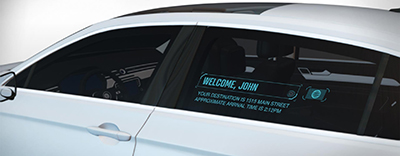 使用透明窗显示创建人车沟通