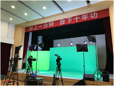 行走的绿箱如何布光？