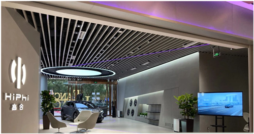X2数字标牌,带你感受高合HiPhi中心智能纯电黑科技