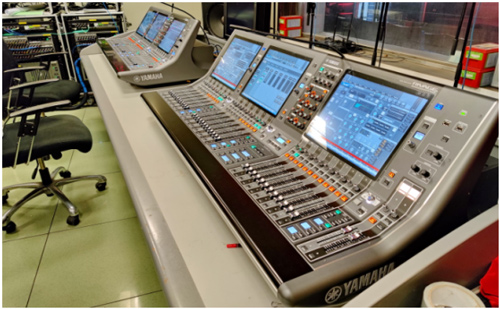 RIVAGE PM5数字调音台加入深圳广播电影电视集团演播厅系统