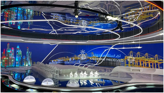 世博会首次走进中东,美国等9个国家馆纷纷选择洲明科技LED