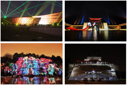 户外投影秀成为夜游重头戏，投影设备该如何选择？