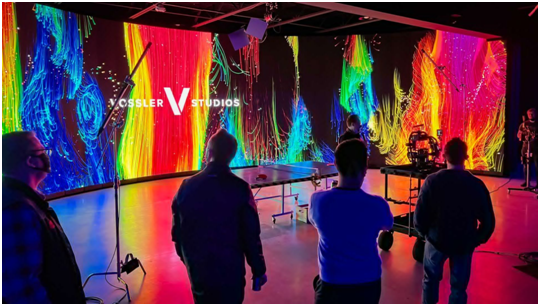 奥拓电子携手Vossler传媒集团打造西雅图顶级XR虚拟影棚