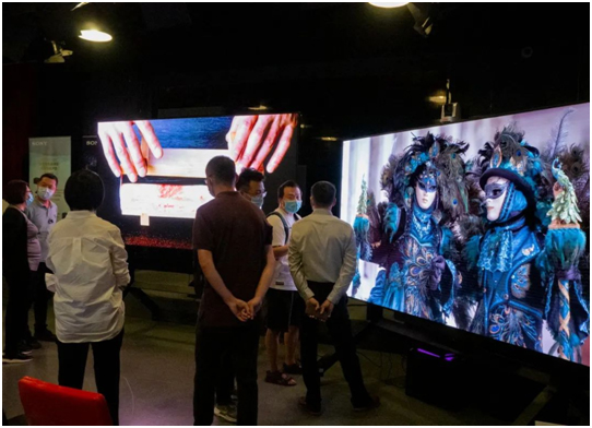 索尼“智·显”一站式沉浸感视听工场空降北京