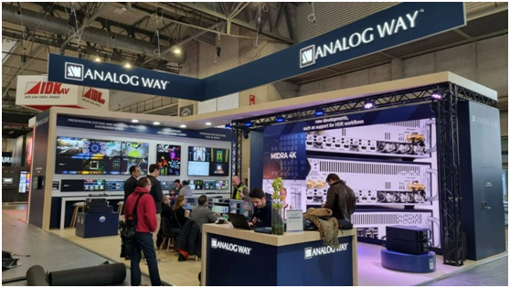 Analog Way在 ISE 2023 上展示强大现场演示功能