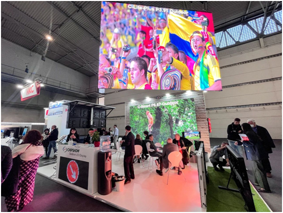 齐普光电携户外重磅新品闪耀亮相ISE2023