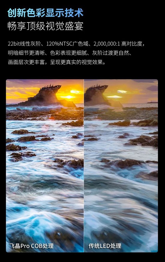 全新力作 飞利浦•飞晶Pro COB(画质篇)之一屏万象,看见【视】界的力量!